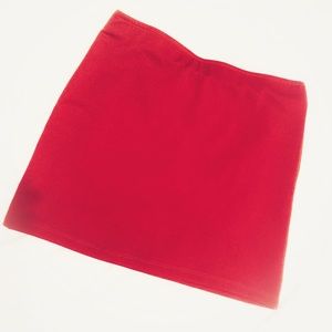 Ambiance Apparel Red Mini Skirt